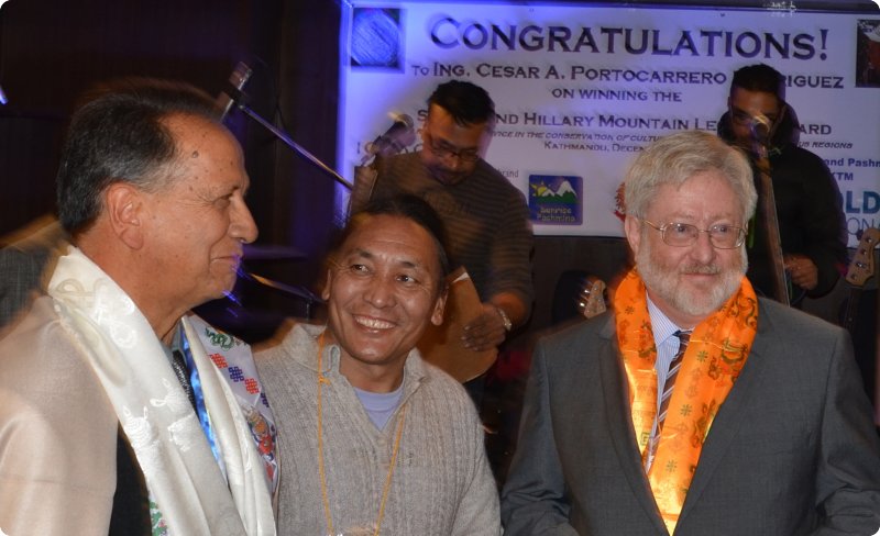 Hillary Medal Presentation Event at Hotel Tibet International, Dec. 11, 2016