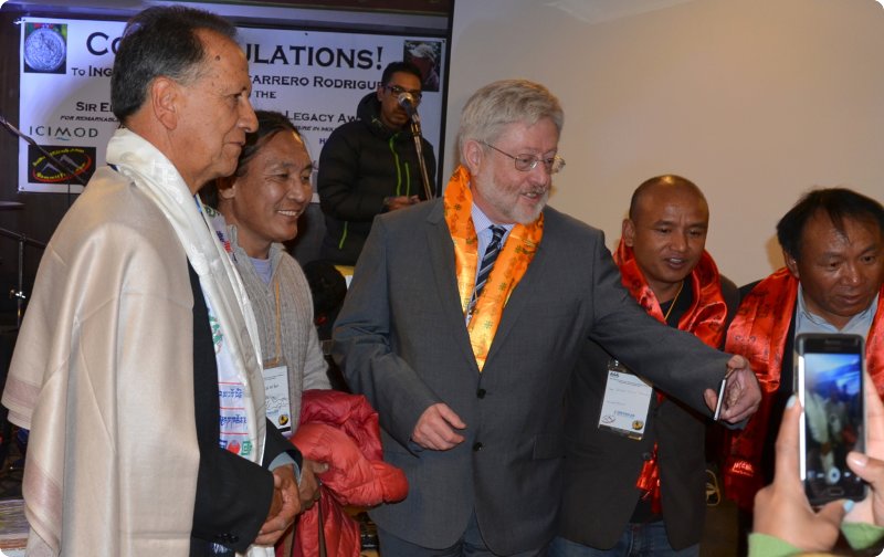 Hillary Medal Presentation Event at Hotel Tibet International, Dec. 11, 2016