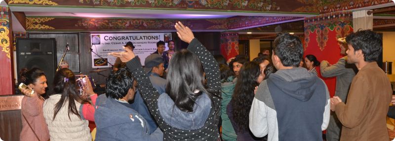 Hillary Medal Presentation Event at Hotel Tibet International, Dec. 11, 2016