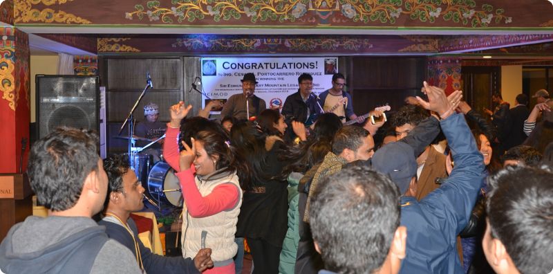 Hillary Medal Presentation Event at Hotel Tibet International, Dec. 11, 2016