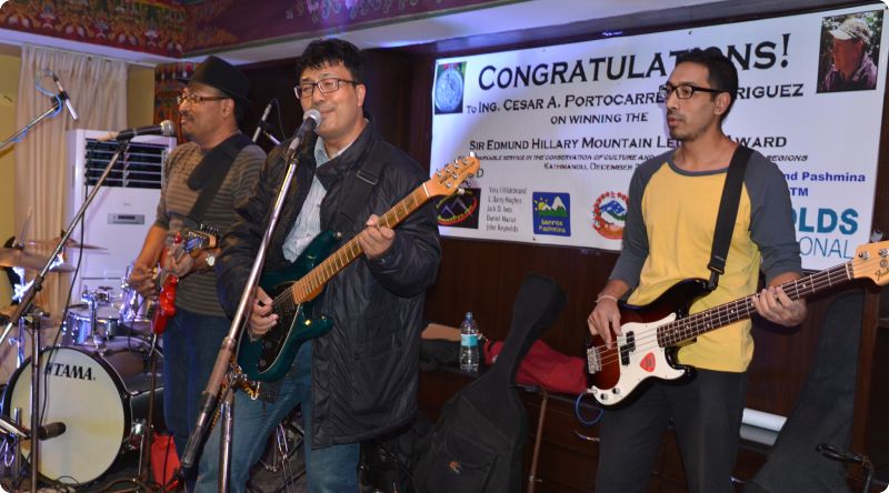 Hillary Medal Presentation Event at Hotel Tibet International, Dec. 11, 2016