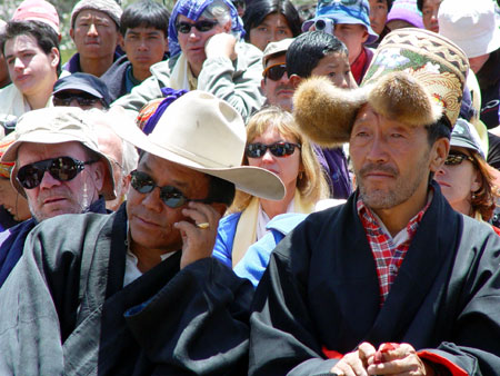 Namche dignitaries