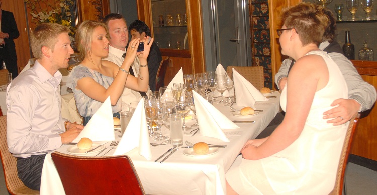 Left to right: Reece Treloar, Manda Louise, Brendan Tyrrell, Durga Upreti (rear), Alison Van Der Meer, Mel Canavan(rear)